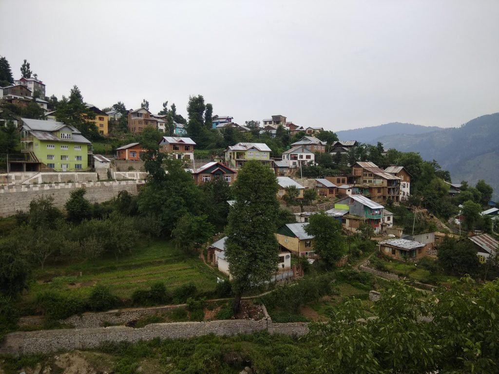 Bhaderwah town in Jammu