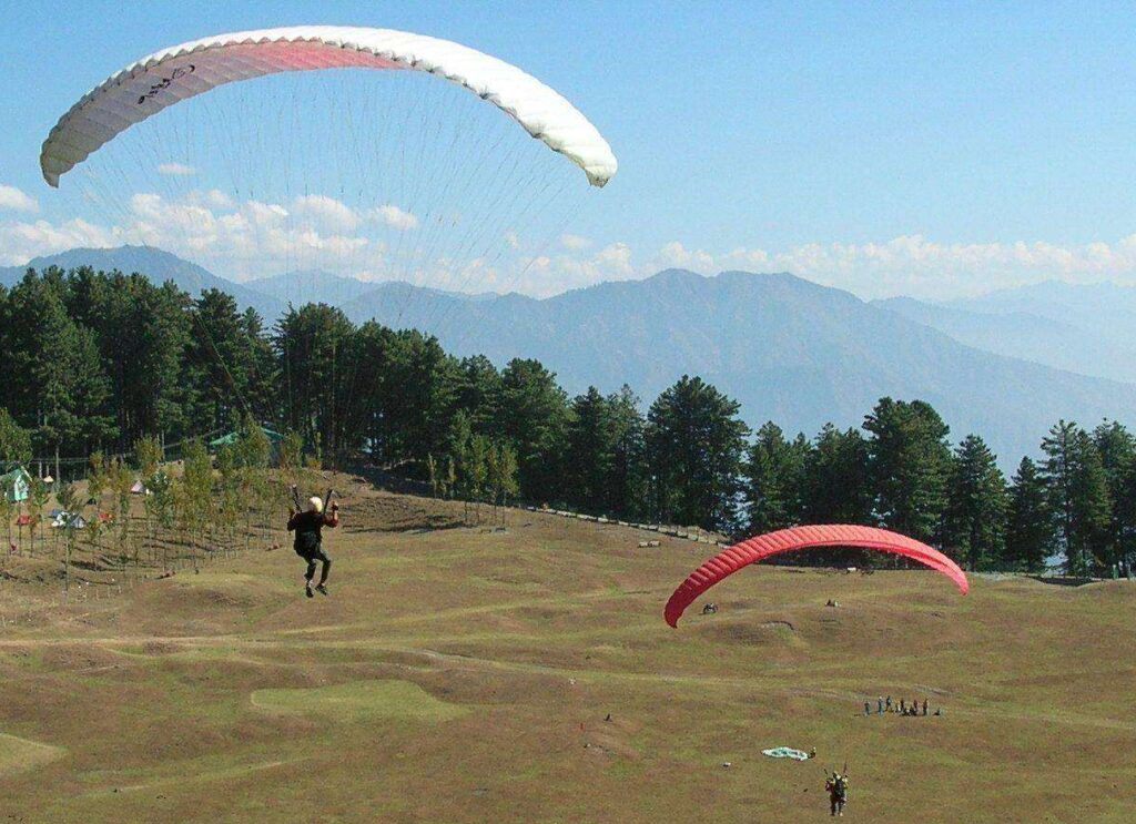 paragliding in sanasar