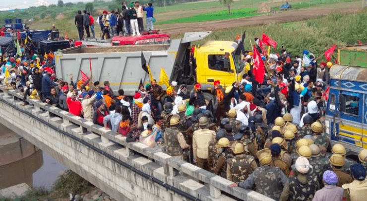 punjab farmers protest