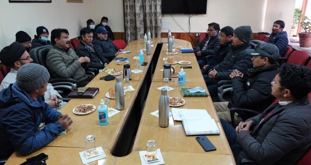 leh and kargil council hold meeting