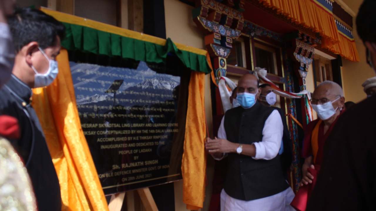 Rajnath Singh in Ladakh