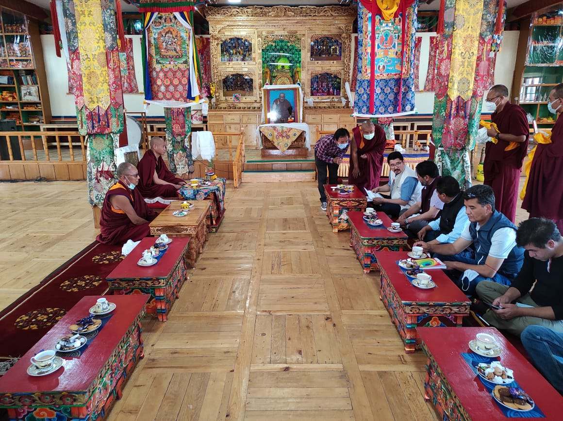 Tibetan refugees in Leh of Ladakh