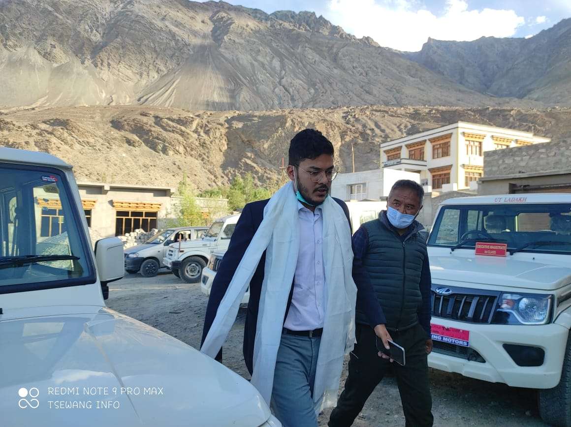 IAS Lakshay Singhal joins as Sub Divisional Magistrate of Nubra in Ladakh