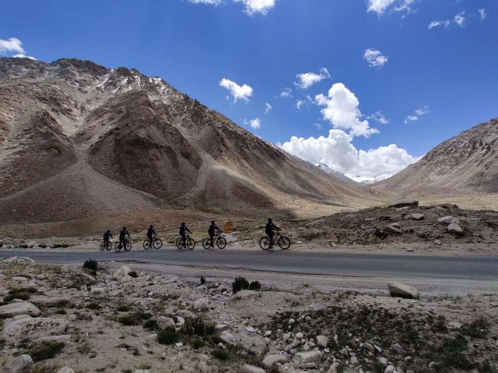 Cycle rally by ITBP from Ladakh to Gujarat. Pic: JK Newsline