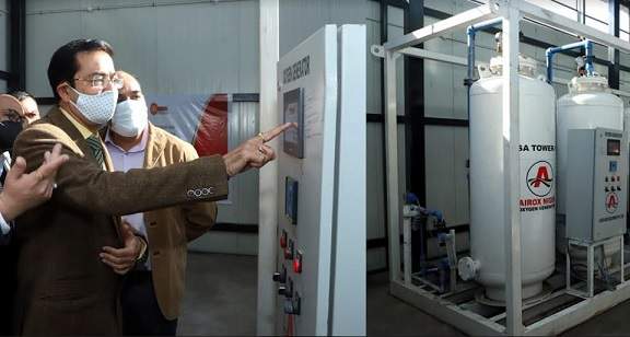 Oxygen plant inaugurated in Jammu