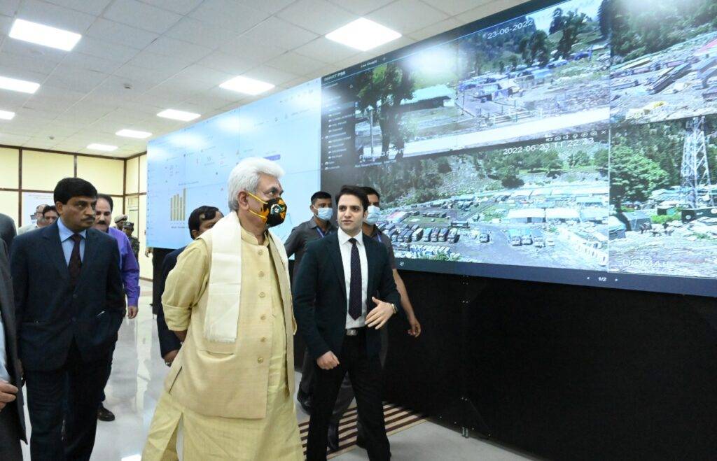 LG Inaugurates Integrated Command And Control Centre In Srinagar