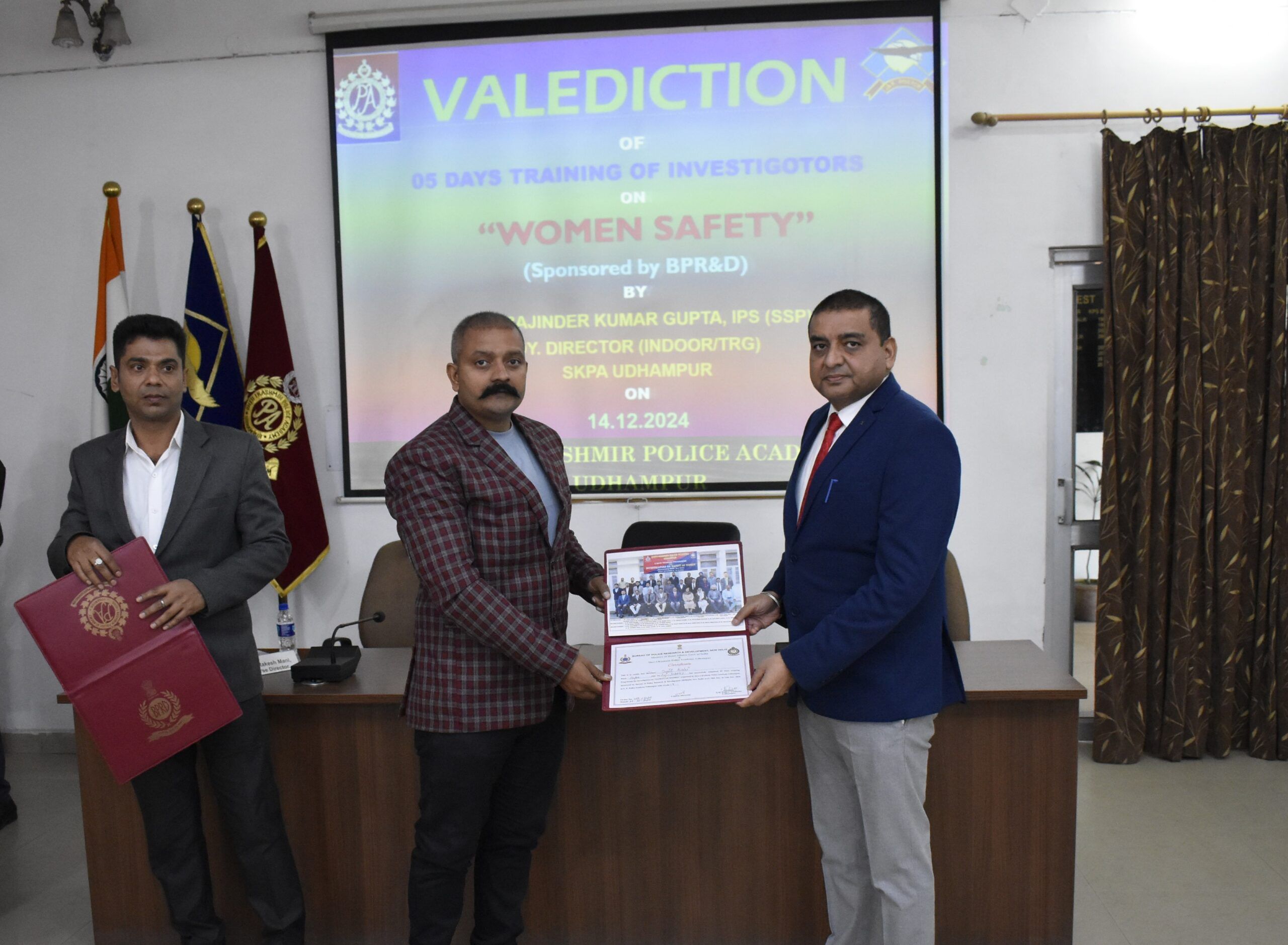 Training programme on women safety concludes