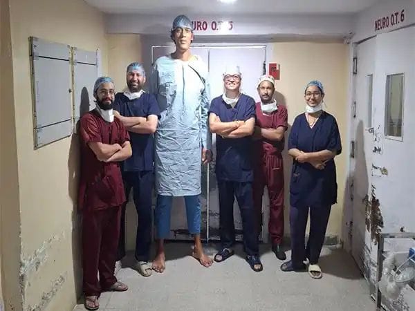 PGI Chandigarh tallest patient ever is a cop from Jammu and Kashmir