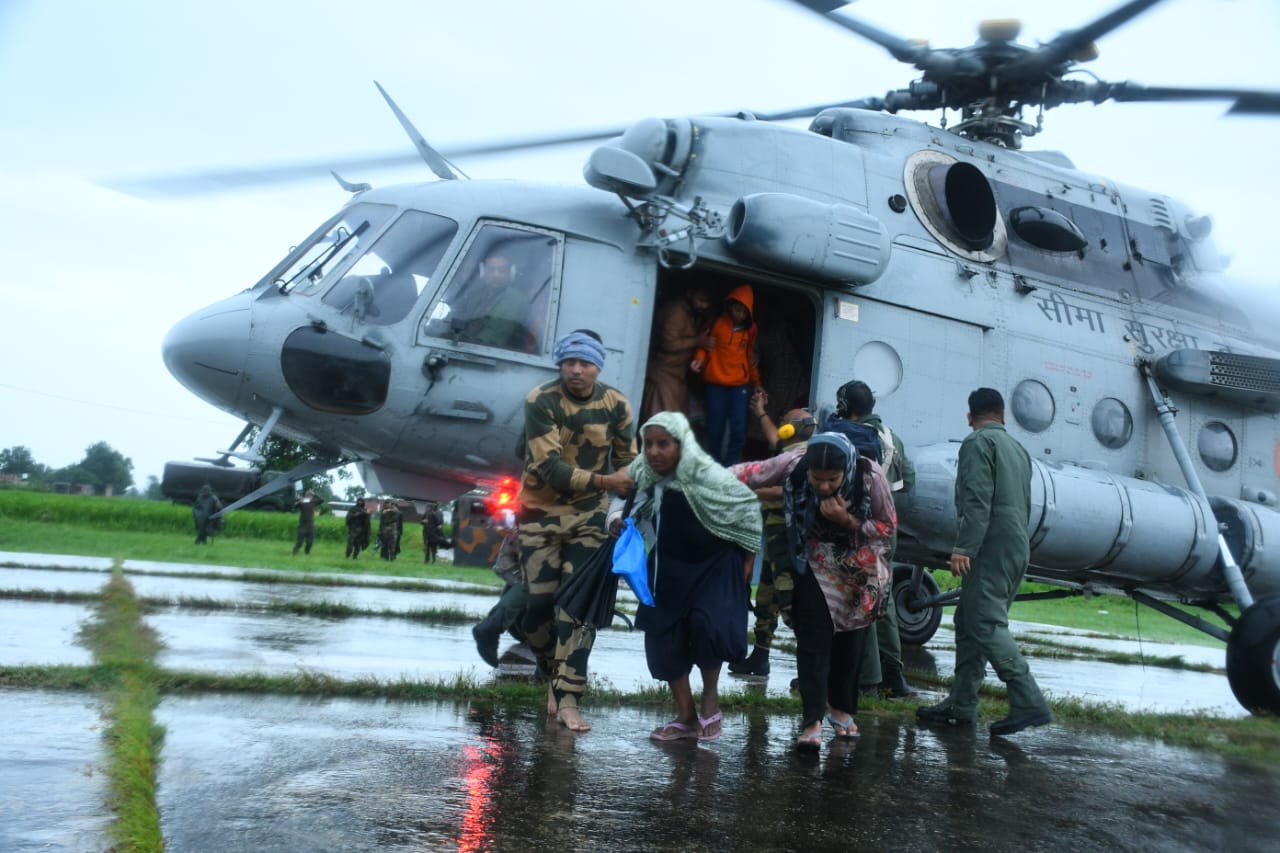 3 killed in Jammu floods, BSF helicopter rescues stranded people