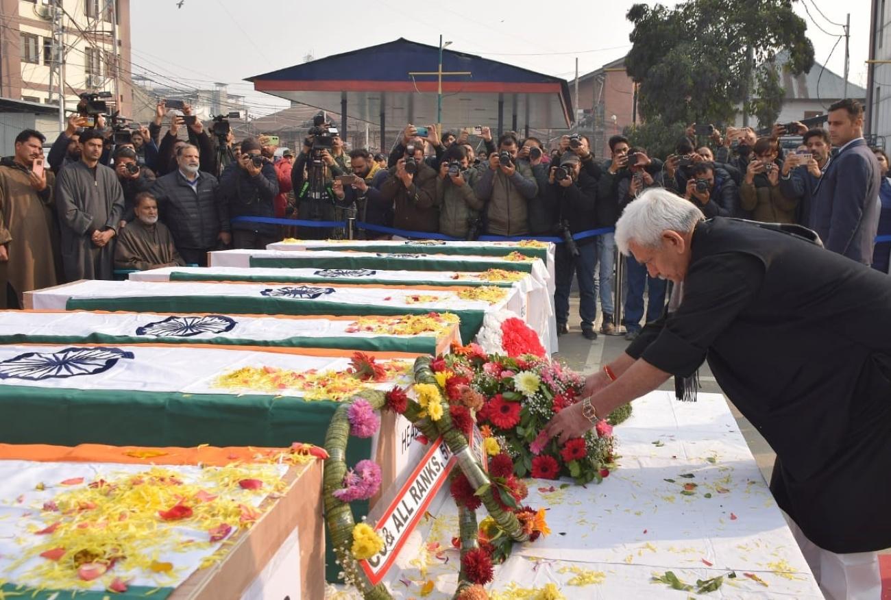 Community unites in grief as Nowgam blast victims laid to rest