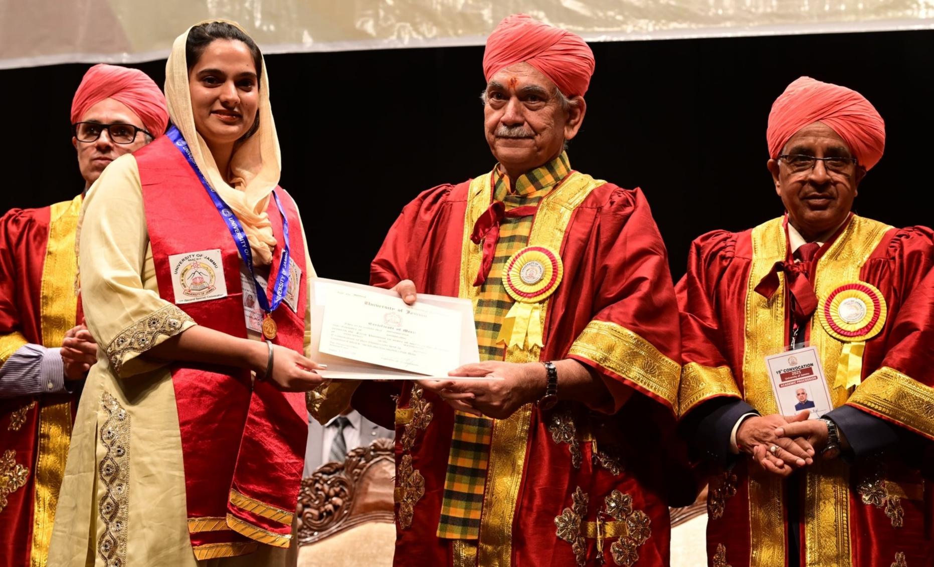 Jammu University Convocation: LG Manoj Sinha asks civil society to actively counter terrorism in J&K