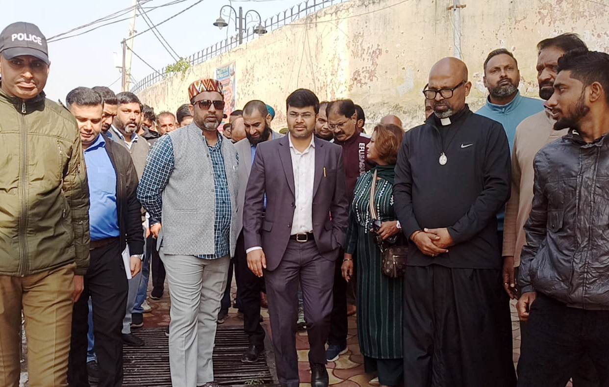 JMC Commissioner visits City Churches, adjoining localities