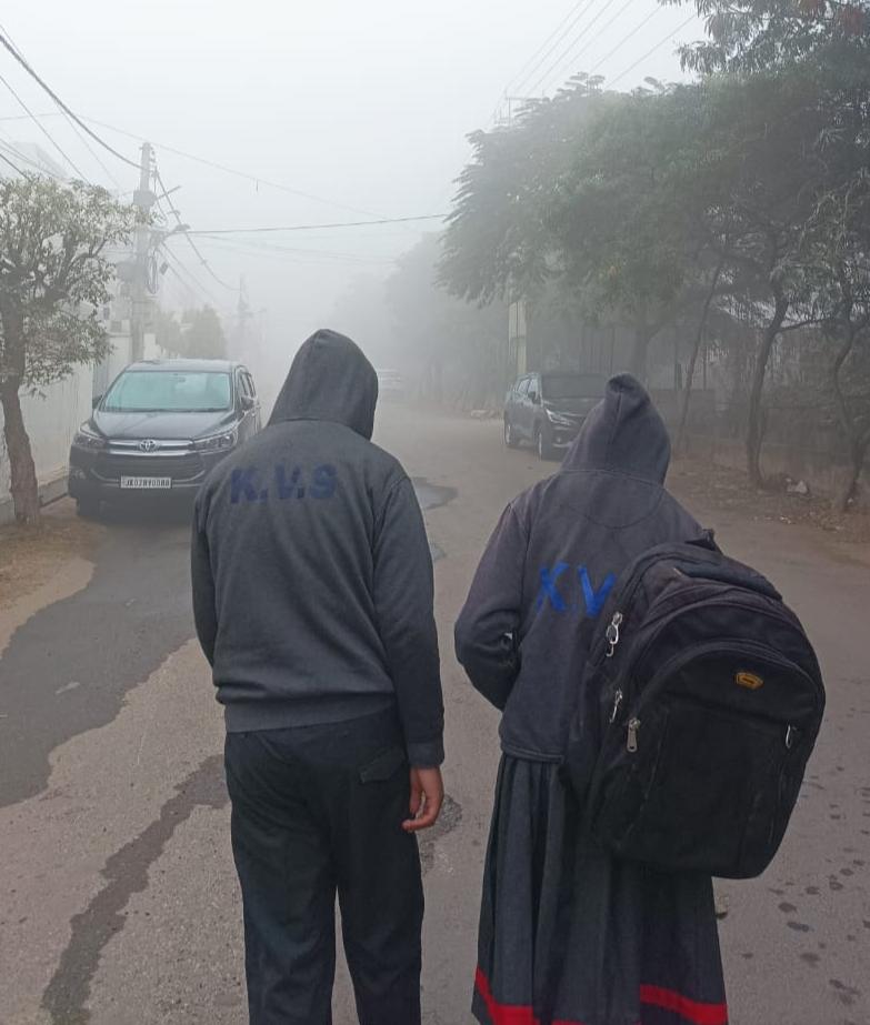 If cold is dangerous for one child, why not for another? KV schools reopen in Jammu’s biting cold