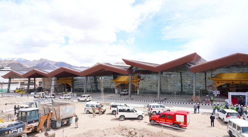 CS Kundra visits new terminal of Leh airport ahead of inauguration