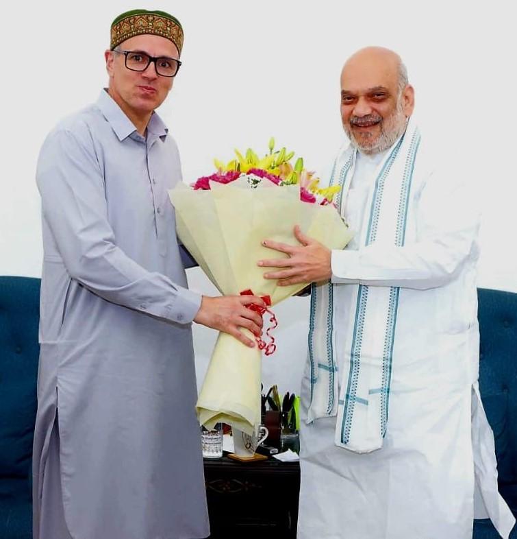 J&K statehood, business rules discussed in Omar–Amit Shah meeting in New Delhi