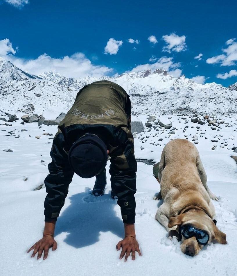 World’s highest battlefield witnesses a unique Yoga Day with Army canines