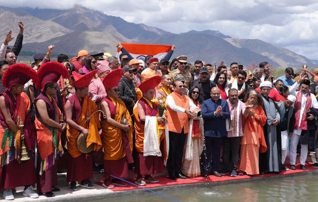 Leh becomes hub of faith and culture as Sindhu Kumbh begins