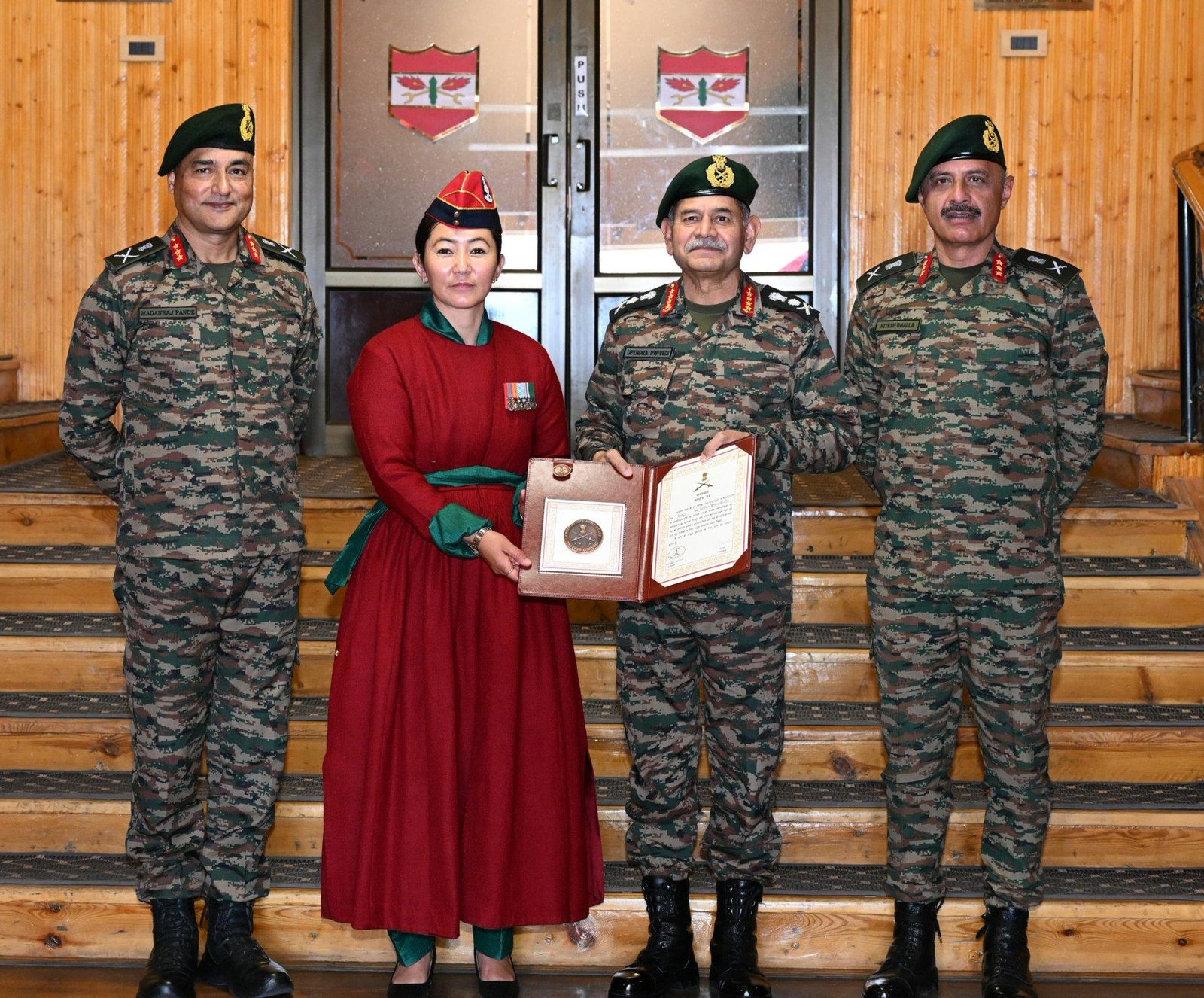 Army Chief assesses combat readiness of Fire and Fury Corps in Ladakh