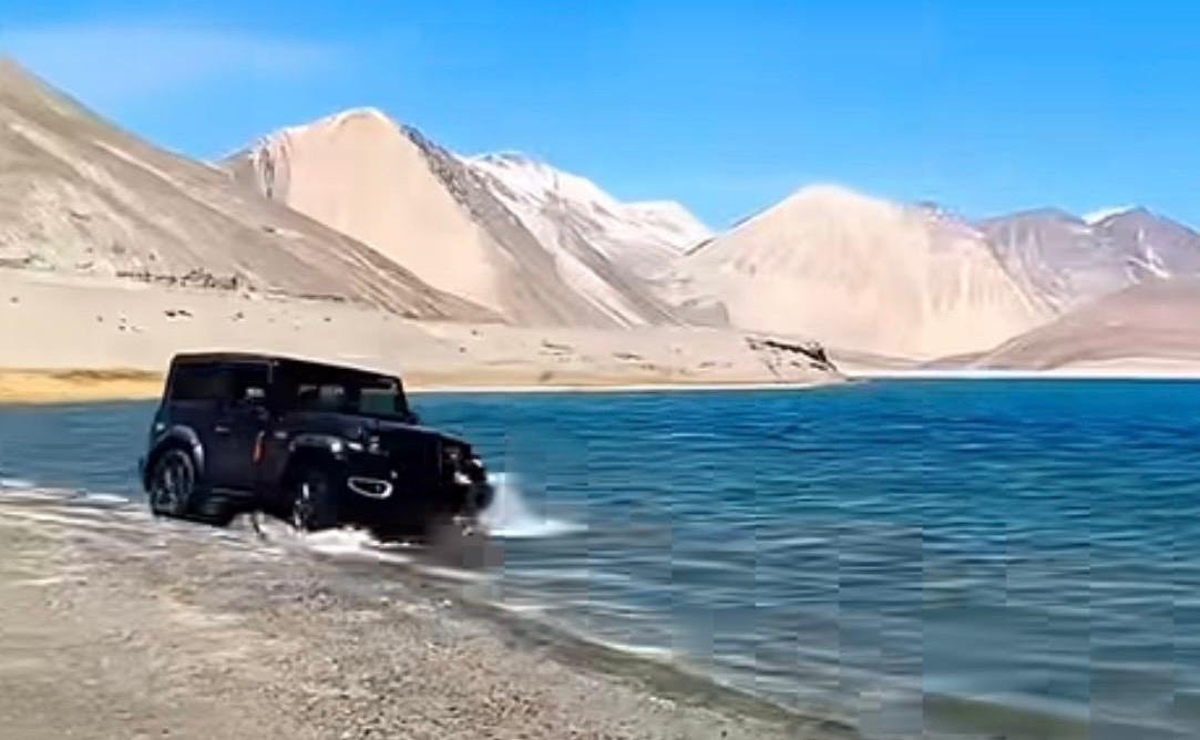 Four tourists fined Rs 2 lakh for illegal off-roading in Ladakh