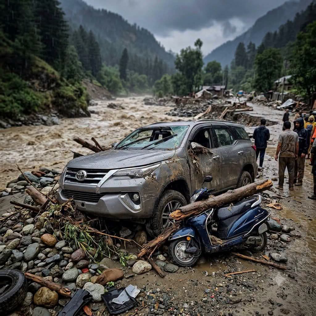 Cloudbursts trigger flash floods, disrupt Pahalgam-Bijbehara road