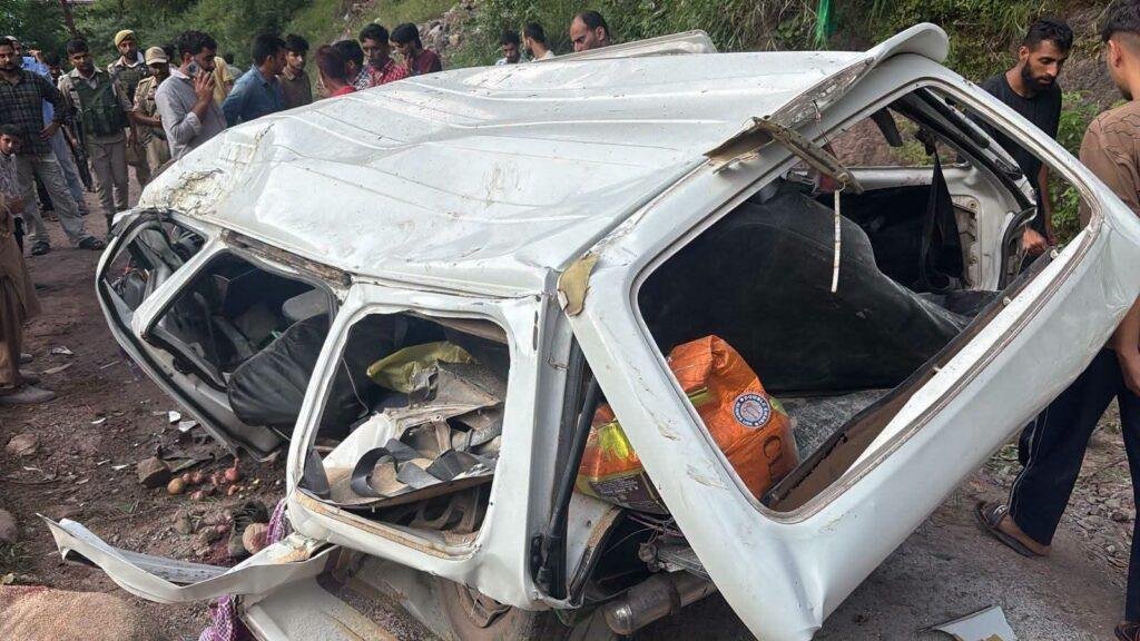 6 killed, 3 injured as vehicle plunges into gorge in Poonch