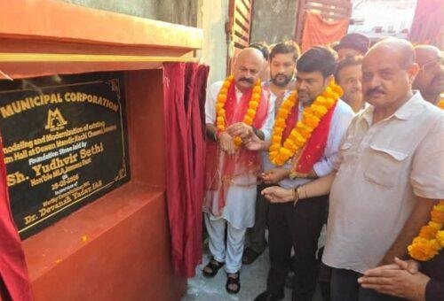 Diwan Mandir auditorium being transformed into a modern community facility by JMC