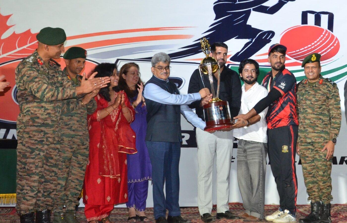 Baramulla’s Sultan Warriors win Chinar cricket tournament;  Aaqib Khanday declared man of match