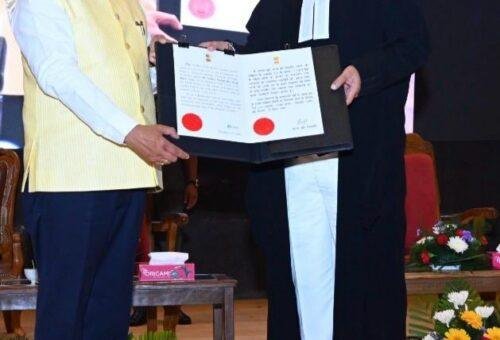 Justice Pushpendra Singh Bhati sworn as CJ of J&K, Ladakh High Court