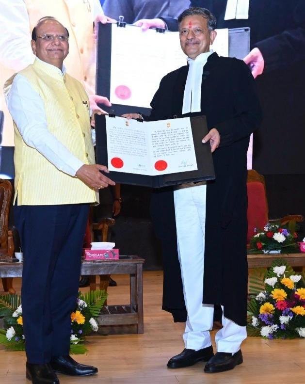 Justice Pushpendra Singh Bhati sworn as CJ of J&K, Ladakh High Court