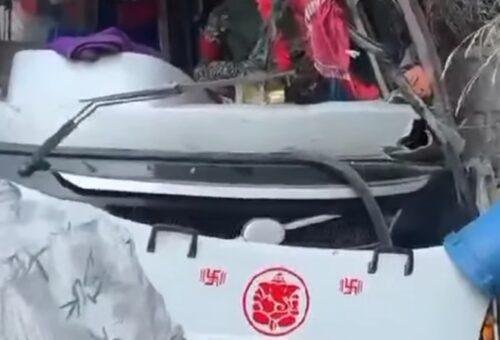 Woman tourist from West Bengal killed, 38 injured in bus accident on Jammu-Srinagar highway